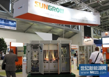 系列新品再显领袖品牌风采阳光电源亮相intersolar2013