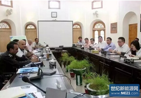 中国一冶总经理刘一鸣一行赴巴基斯坦光伏发电