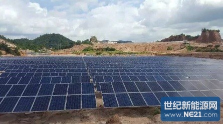 江西寻乌诺通10MWp地面分布式光伏项目正式