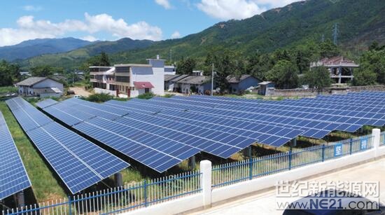 江西于都光伏发电照亮扶贫路