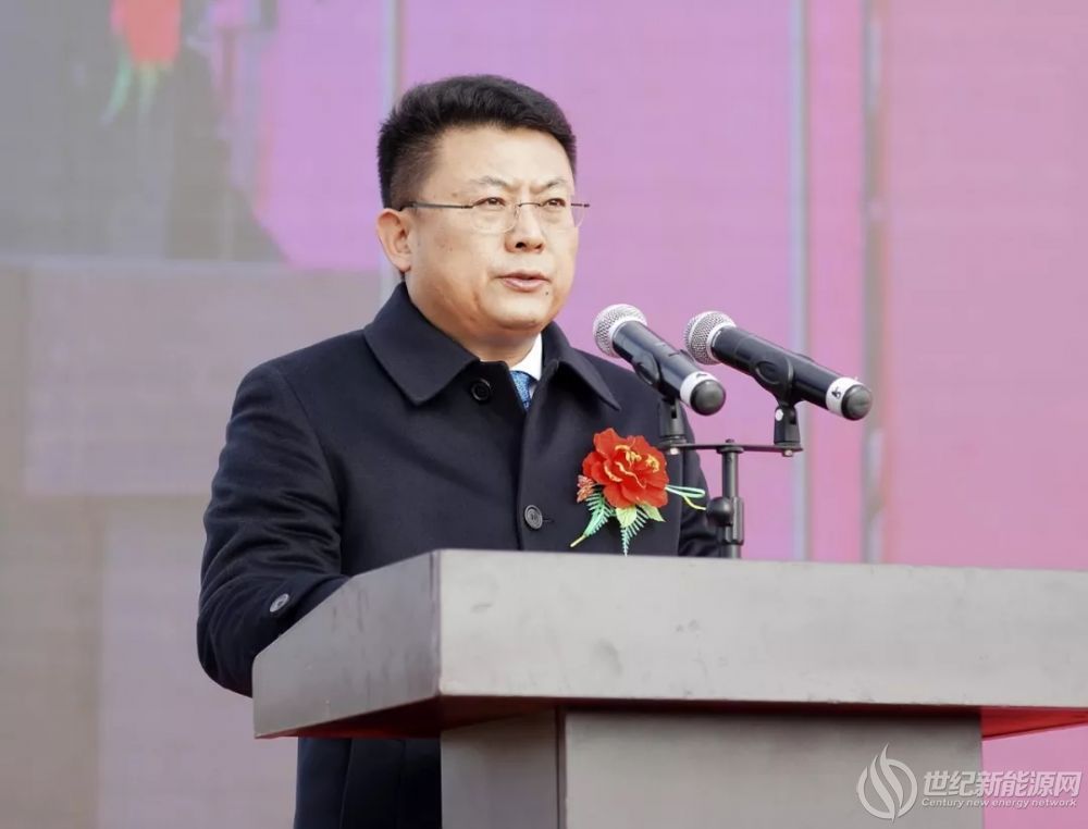海阳市委副书记,市长王彦博主持仪式