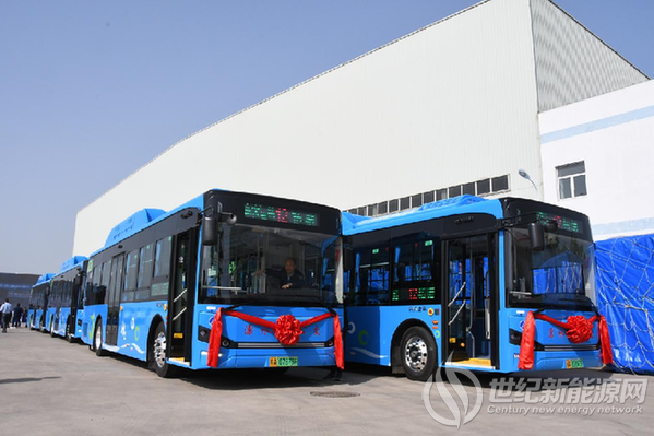 南京市首条氢能公交示范线启动仪式举行!_世纪新能源
