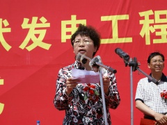 薛香玲代表景泰县委县政府，对中电投西北分公司参与景泰能源产业开发建设表示热烈欢迎，希望有关部门把光伏发电工程作为推进新型工业化进程、壮大县域经济总量的重要着力点，及时协调解决好工程建设中出现的各种困难和问题，为工程建设创造最佳的外部环境，确保工程早日建成发电，为地方经济发展做出重要贡献。