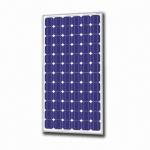 生产供应185W单晶硅太阳能电池板