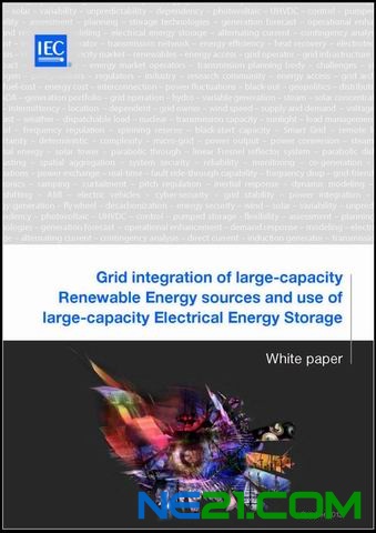 IEC市场战略局“大容量新能源并网及大容量储能接入电网”白皮书正式发布