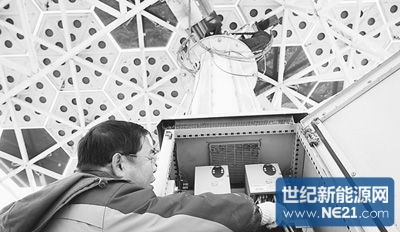 八达岭太阳能热发电实验电站即将并网