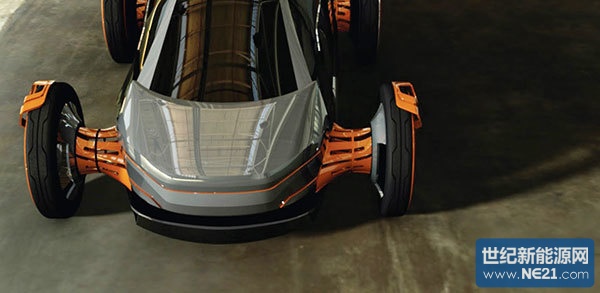 不再依赖现有能源 超现代太阳能电动车