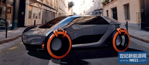 不再依赖现有能源 超现代太阳能电动车