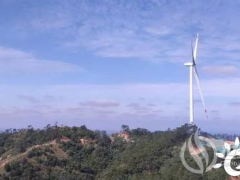 环保能源建设！广西玉林市第14座风电场并网发电