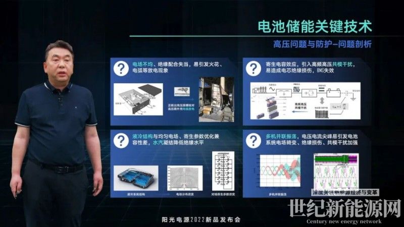 三电融合 专业集成 | 阳光电源2022储能新品发布会成功举办！