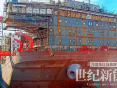 中船黄埔文冲2000吨海上风电安装平台实现关键节点！