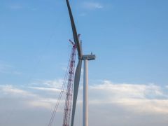 深耕大西北 H171-4MW分散式风电项目成功首吊！