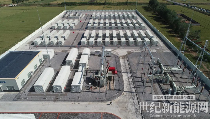 100MW/200MWh｜华润电力鄄城源网储一体化示范项目并网_世纪新能源网 Century New Energy Network