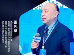 CHEC2024|德国国家工程院院士、天府新能源研究院院长雷宪章