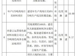 内蒙古包头达茂旗2025年重大项目清单 4个氢能项目入选