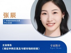 演讲嘉宾|广州碳排放权交易中心总监张辰 出席广东工商业光储市场研讨会