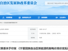 宁夏新能源机制电价竞价细则：大型工商业分布式光伏以及绿电直连项目，不纳入执行范围