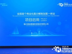 全国首座!1000公斤级商业氨制加氢一体站!
