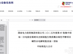 阳光、隆基预中标！吉电股份29台电解槽大单结果公示