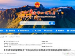 广西贵港公示120MW分散式风电：业主为华能、贵港市乡村振兴集团