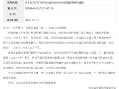 696万千瓦!河北省发布2025年风电光伏项目竞配清单