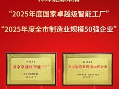 深耕“AI+制造” ，林洋能源获评“国家卓越级智能工厂”与“南通制造业规模50强”双重荣誉
