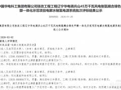 华电集团450MW风电制氢项目电解水制氢电源系统、PEM制氢成套设备采购开标