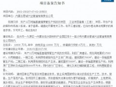 撤销后再备案!总投资1亿元!年产12万吨输氢直缝焊管生产线技改项目获批
