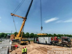 山西襄汾200MW/400MWh独立调峰调频储能项目核心设备正式进场