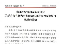 大唐600MW绿电直连风电项目获核准