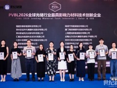 SNEC首榜!百佳年代荣获PVBL全球光储行业最具影响力材料技术创新企业