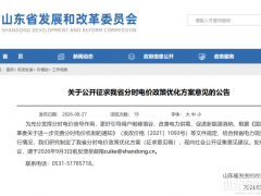 山东发布征求意见：分时电价拟大幅增加峰谷时长！