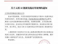 喜报|林洋智维「新一代新能源场站运维管控平台」成功入围 AI 能源实践应用典型案例