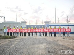 中核集团100万千瓦风电项目全容量并网！