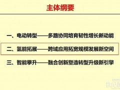 万钢：构建跨区域氢能走廊，推动和支撑燃料电池汽车规模化发展